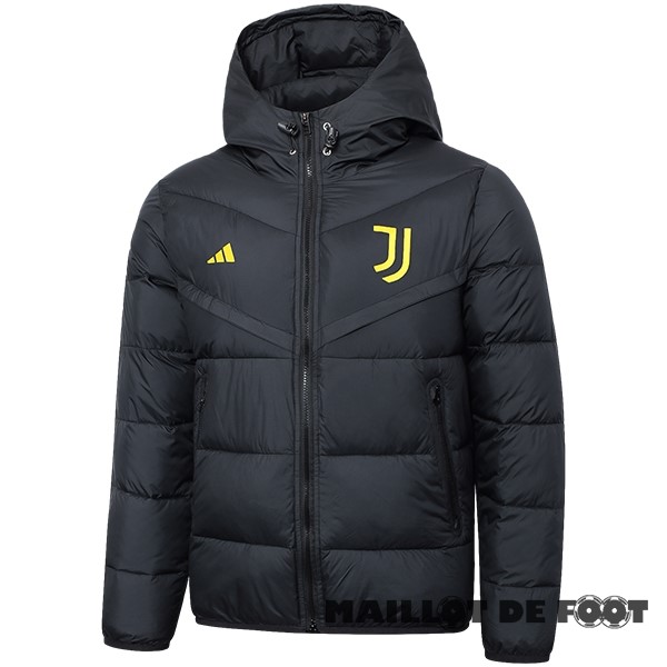 Foot Maillot Pas Cher Veste De Algodón Juventus 2023 2024 Noir