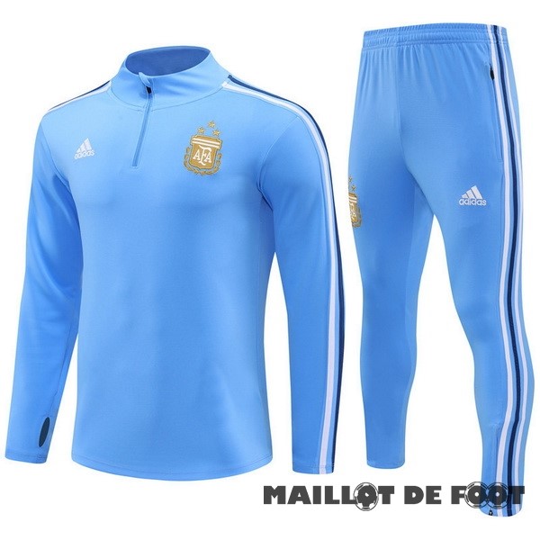 Foot Maillot Pas Cher Conjunto Completo Sudadera Entrainement Argentine 2023 I Bleu