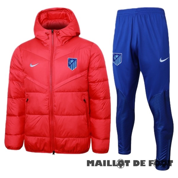 Foot Maillot Pas Cher Conjunto Completo Veste De Algodón Atlético Madrid 2023 2024 Rouge