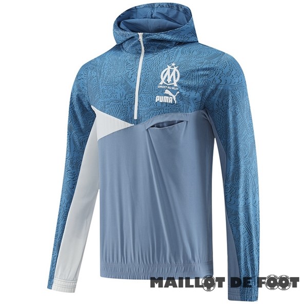 Foot Maillot Pas Cher Coupe Vent Marsella 2023 2024 Bleu