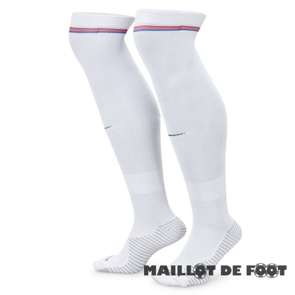 Foot Maillot Pas Cher Domicile Chaussette Angleterre 2024 Blanc