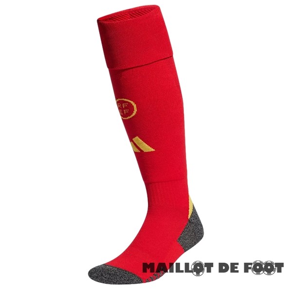Foot Maillot Pas Cher Domicile Chaussette Espagne 2024 Rouge