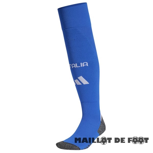 Foot Maillot Pas Cher Domicile Chaussette Italie 2024 Bleu