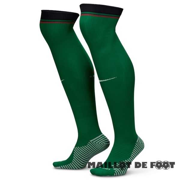 Foot Maillot Pas Cher Domicile Chaussette Portugal 2024 Vert