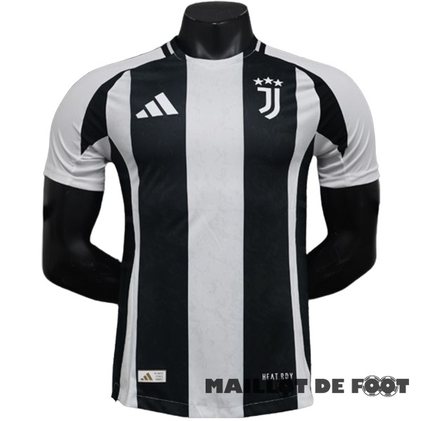 Foot Maillot Pas Cher Domicile Concept Joueurs Maillot Juventus 2024 2025 Blanc Noir