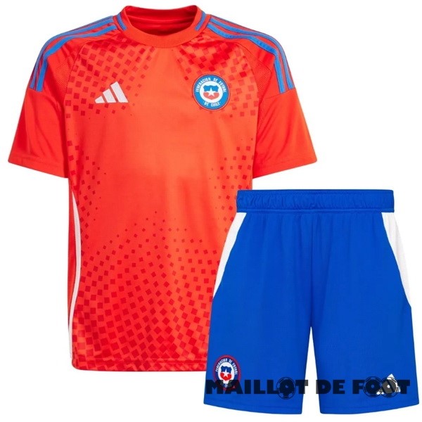 Foot Maillot Pas Cher Domicile Conjunto De Enfant Chili 2024 Rouge