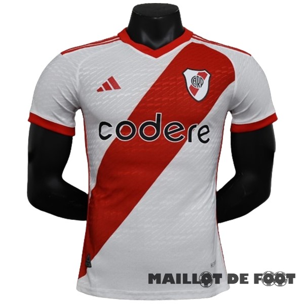 Foot Maillot Pas Cher Domicile Joueurs Maillot River Plate 2023 2024 Blanc