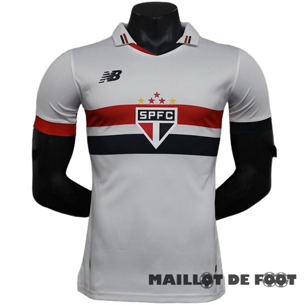Foot Maillot Pas Cher Domicile Joueurs Maillot São Paulo 2024 2025 Blanc
