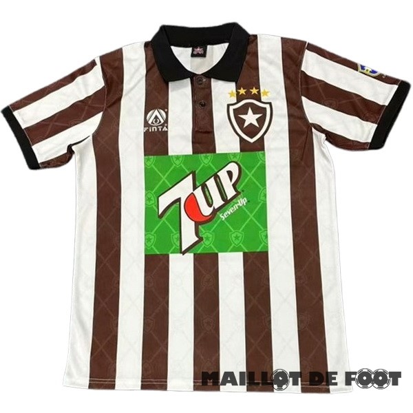 Foot Maillot Pas Cher Domicile Maillot Botafogo Retro 1995 Noir Blanc