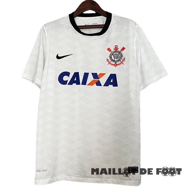 Foot Maillot Pas Cher Domicile Maillot Corinthians Paulista Retro 2012 2013 Blanc