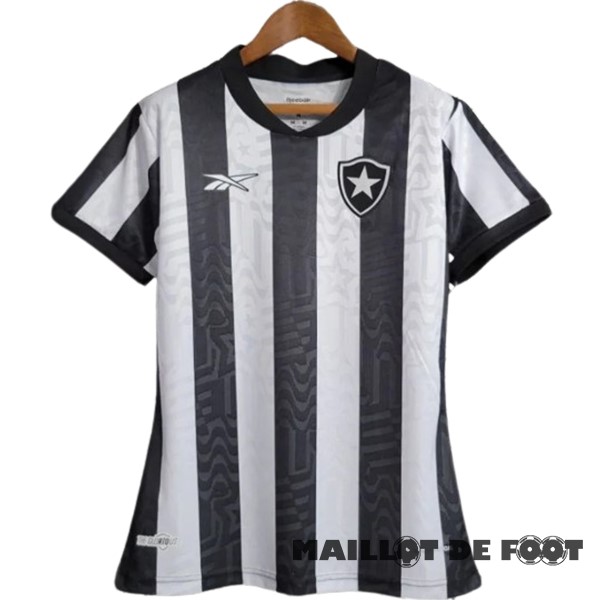 Foot Maillot Pas Cher Domicile Maillot Femme Botafogo 2023 2024 Noir Blanc