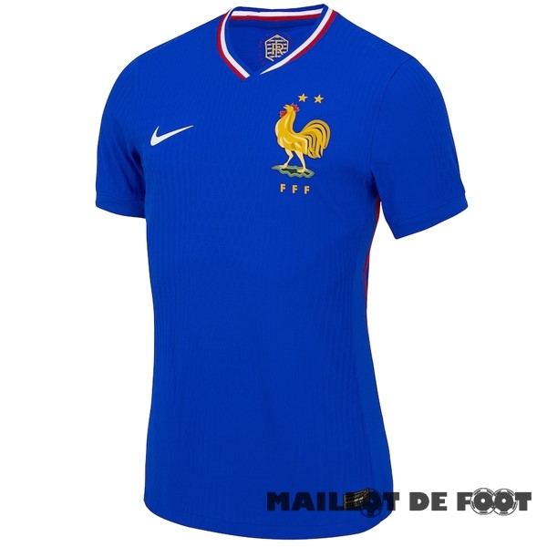 Foot Maillot Pas Cher Domicile Maillot Femme France 2024 Bleu