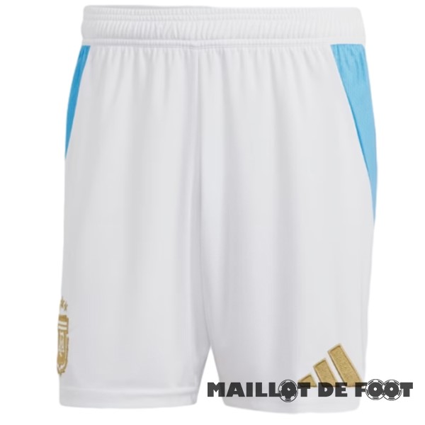 Foot Maillot Pas Cher Domicile Pantalon Argentine 2024 Blanc