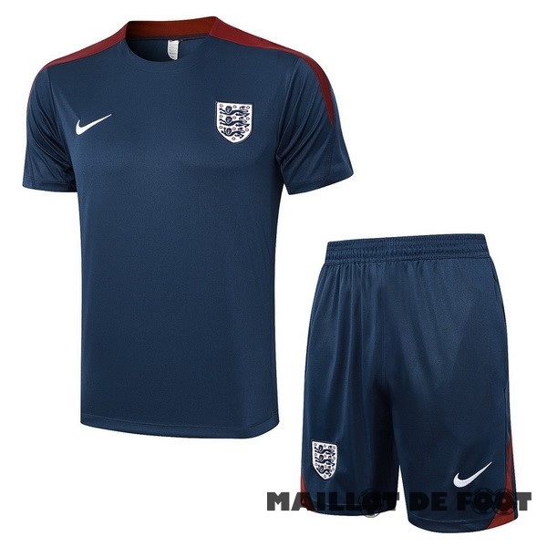 Foot Maillot Pas Cher Entrainement Conjunto Completo Angleterre 2024 Bleu Marine