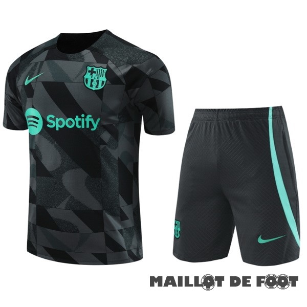 Foot Maillot Pas Cher Entrainement Conjunto Completo Barcelona 2023 2024 Vert II Marine