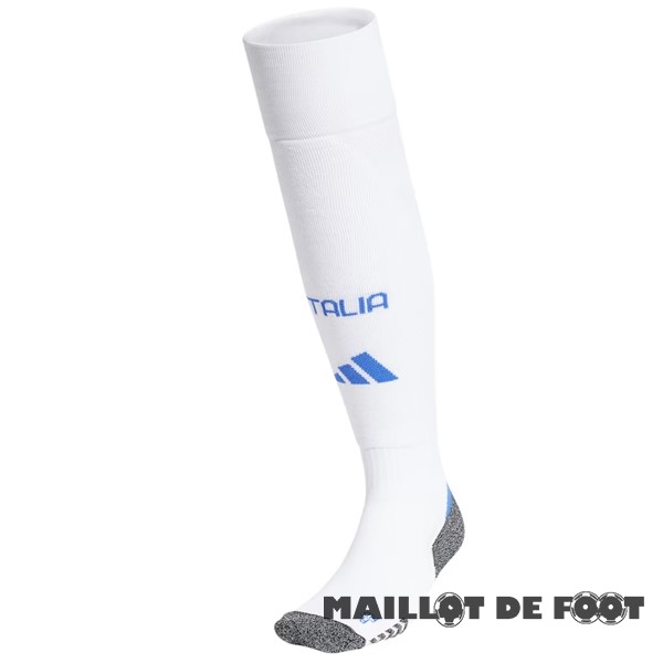 Foot Maillot Pas Cher Exterieur Chaussette Italie 2024 Blanc