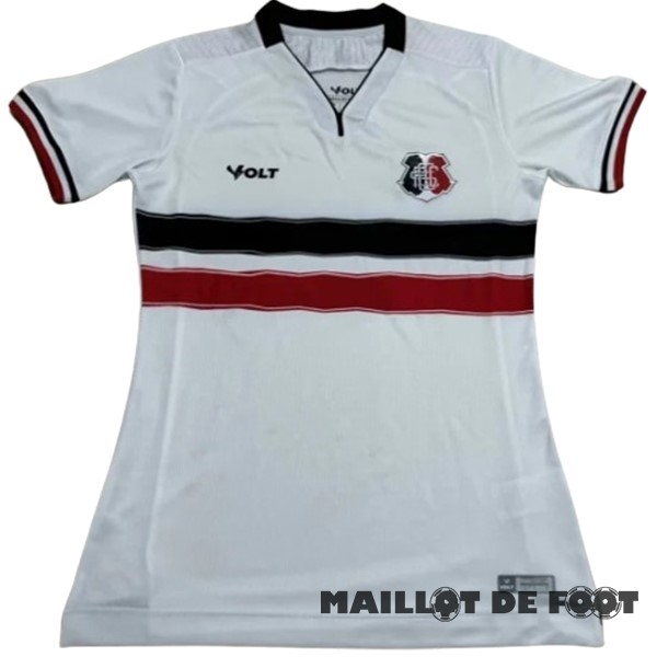 Foot Maillot Pas Cher Exterieur Maillot Femme Santa Cruz 2024 2025 Blanc