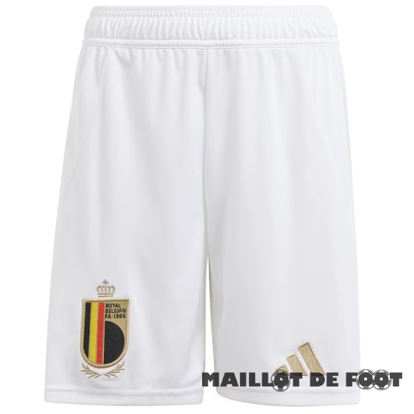 Foot Maillot Pas Cher Exterieur Pantalon Belgique 2024 Blanc