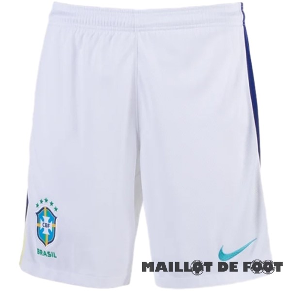 Foot Maillot Pas Cher Exterieur Pantalon Brésil 2024 Blanc