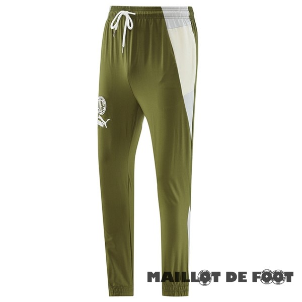 Foot Maillot Pas Cher Pantalon Deportivos AC Milan 2023 2024 Vert Gris