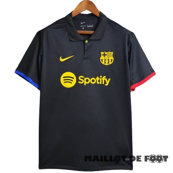 Foot Maillot Pas Cher Polo Barcelona 2023 2024 Noir