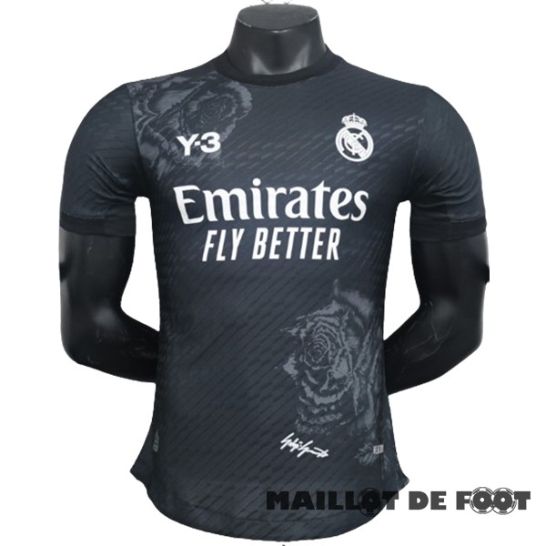 Foot Maillot Pas Cher Spécial Joueurs Maillot Real Madrid 2024 Noir