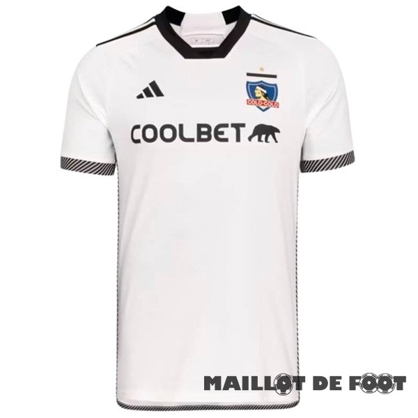 Foot Maillot Pas Cher Thailande Domicile Maillot Colo Colo 2024 2025 Blanc