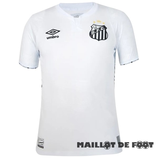 Foot Maillot Pas Cher Thailande Domicile Maillot Santos 2024 2025 Blanc