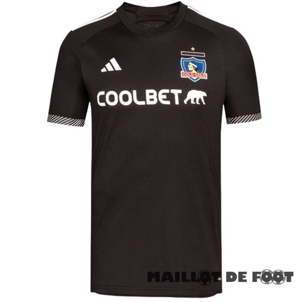 Foot Maillot Pas Cher Thailande Exterieur Maillot Colo Colo 2024 2025 Noir
