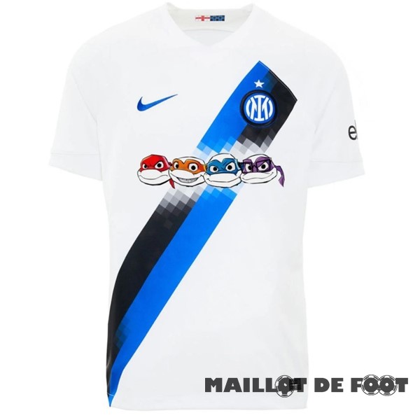 Foot Maillot Pas Cher Thailande Exterieur Maillot Inter Milán 2023 2024 I Blanc