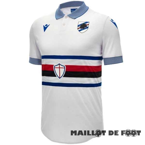 Foot Maillot Pas Cher Thailande Exterieur Maillot Sampdoria 2023 2024 Blanc