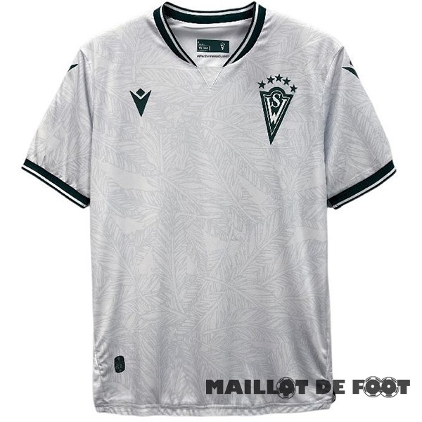 Foot Maillot Pas Cher Thailande Exterieur Maillot Santiago Wanderers 2024 2025 Blanc