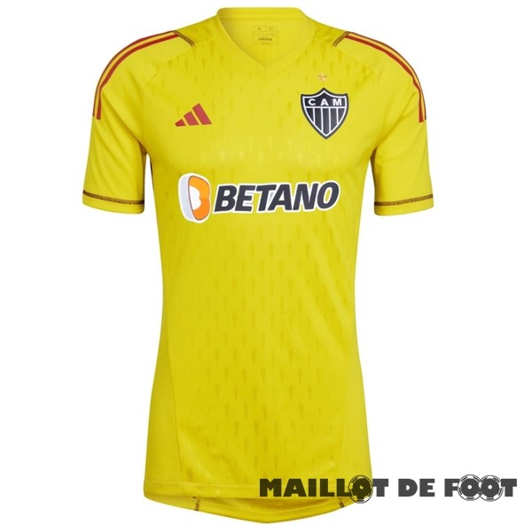 Foot Maillot Pas Cher Thailande Gardien Maillot Atlético Mineiro 2023 2024 Jaune
