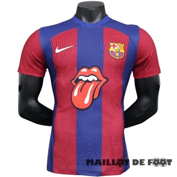 Foot Maillot Pas Cher Thailande Joueurs Spécial Maillot Barcelona 2023 2024 Rouge Bleu