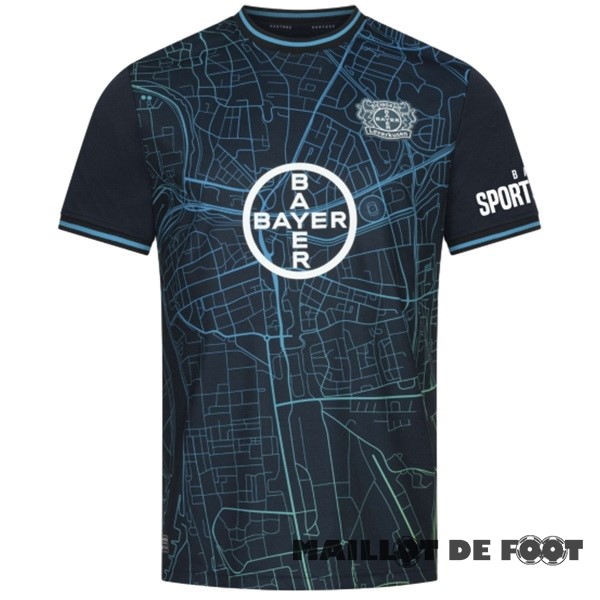 Foot Maillot Pas Cher Thailande Spécial Maillot Leverkusen 2023 2024 Noir