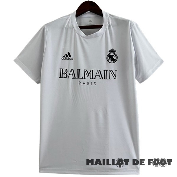 Foot Maillot Pas Cher Thailande Spécial Maillot Real Madrid 2023 2024 II Blanc