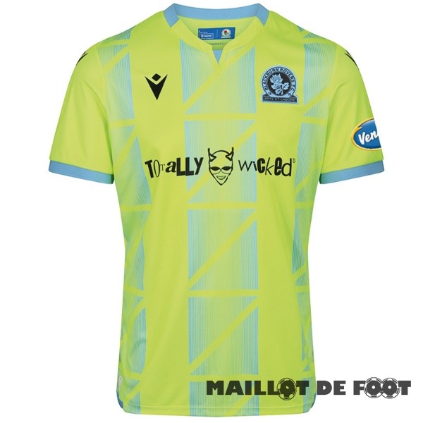 Foot Maillot Pas Cher Thailande Third Maillot Blackburn Rovers 2023 2024 Jaune