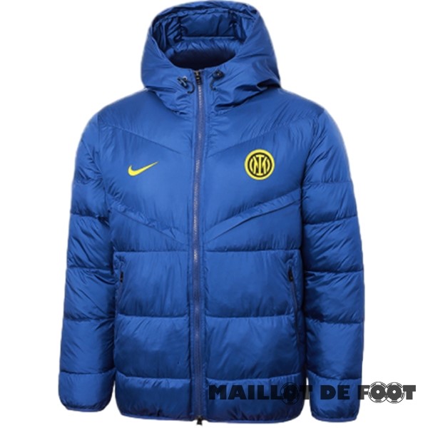 Foot Maillot Pas Cher Veste De Algodón Inter Milán 2023 2024 Bleu