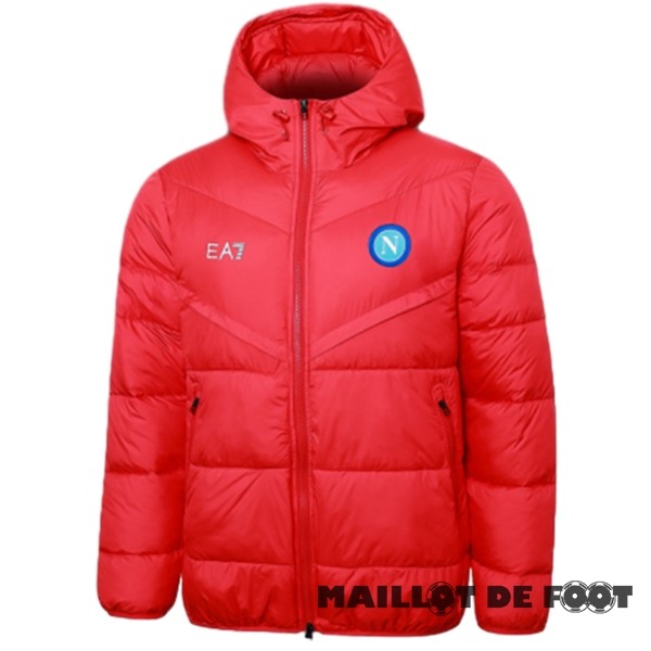 Foot Maillot Pas Cher Veste De Algodón Napoli 2023 2024 Rouge