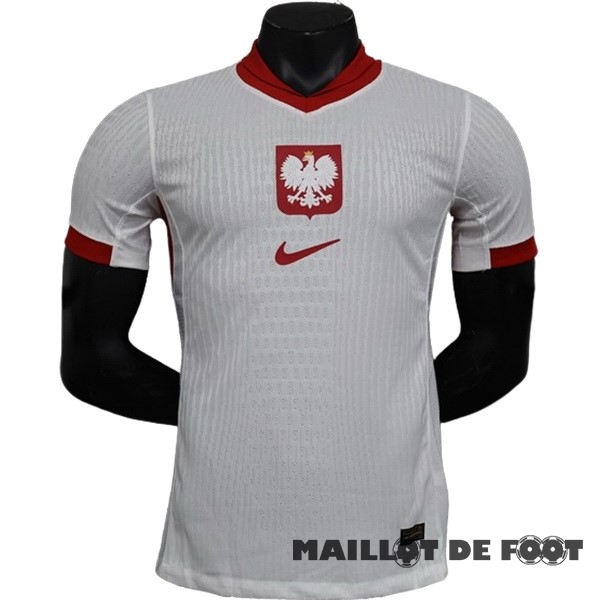 Foot Maillot Pas Cher Domicile Joueurs Maillot Pologne 2024