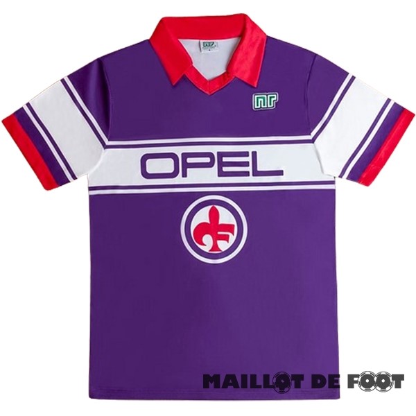 Foot Maillot Pas Cher Domicile Maillot Fiorentina Retro 1984 1985