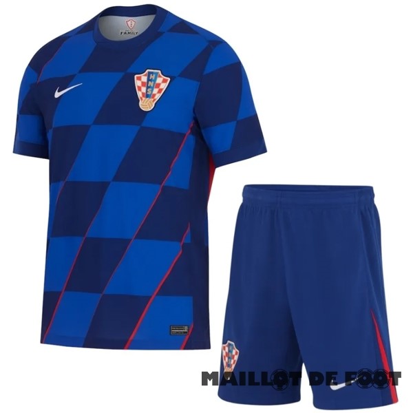 Foot Maillot Pas Cher Exterieur Conjunto De Enfant Croatie 2024