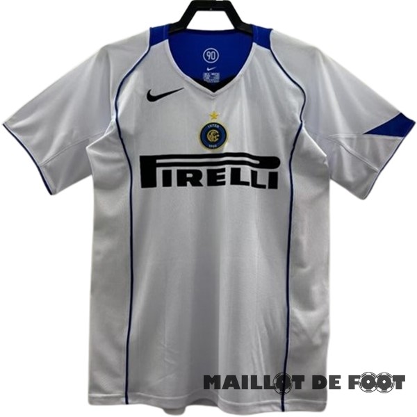 Foot Maillot Pas Cher Exterieur Maillot Inter Milán Retro 2004 2005