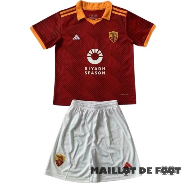 Foot Maillot Pas Cher Fourth Conjunto De Enfant As Roma 2023 2024