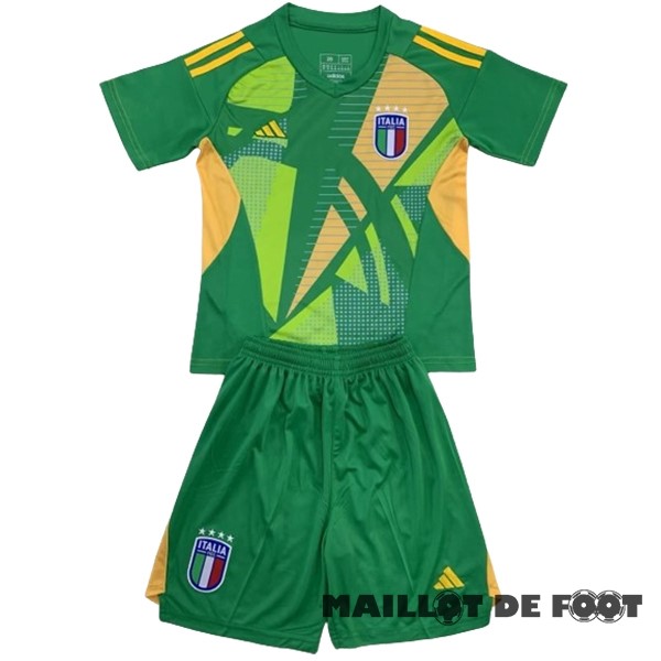 Foot Maillot Pas Cher Gardien Conjunto De Enfant Italie 2024 Vert