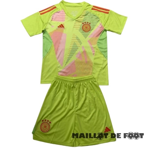 Foot Maillot Pas Cher Gardien Conjunto De Homme Allemagne 2024 Jaune