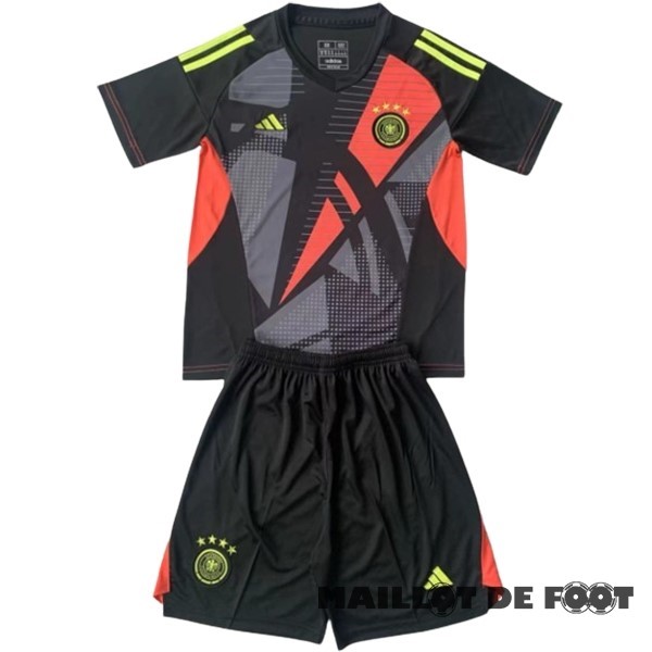 Foot Maillot Pas Cher Gardien Conjunto De Homme Allemagne 2024 Noir