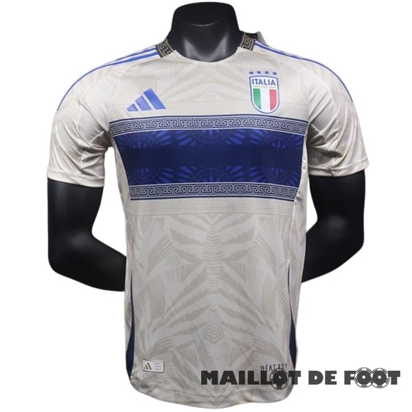 Foot Maillot Pas Cher Spécial Joueurs Maillot Italie 2024 Blanc Bleu