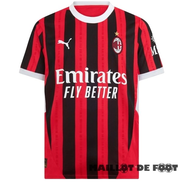 Foot Maillot Pas Cher Thailande Domicile Maillot AC Milan 2024 2025