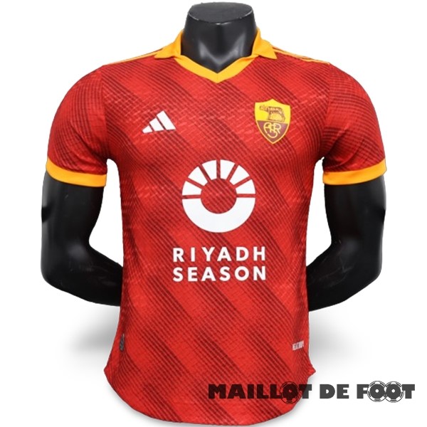 Foot Maillot Pas Cher Thailande Fourth Joueurs Maillot As Roma 2023 2024